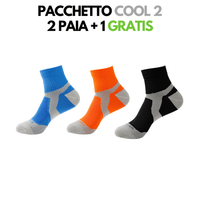 FitFeet - Calzini corti a compressione graduata