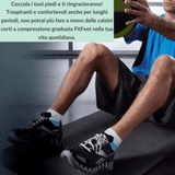 FitFeet - Calzini corti a compressione graduata